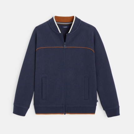 Avis Gilet teddy zippé bleu garçon OKAIDI 2