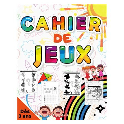 Avis Livre Cahier de jeux Amandine Pennac 1