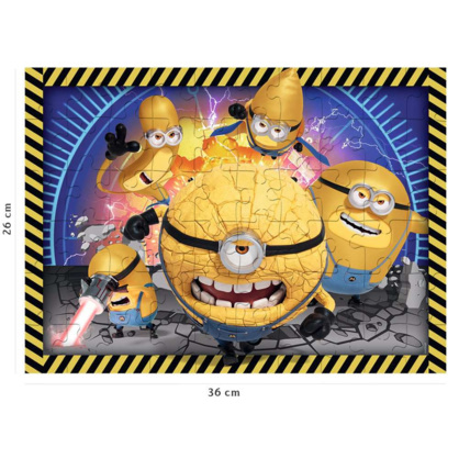 Avis Puzzle Les Mega Minions / Moi, Moche et Méchant 4 - de 6 ans RAVENSBURGER 3