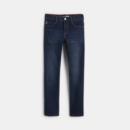 Avis Jean skinny hyper stretch bleu garçon OKAIDI 1