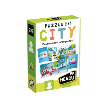 Avis Puzzle 8 + 1 City HEADU 1