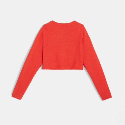 Avis Gilet boléro rouge fille OKAIDI 3