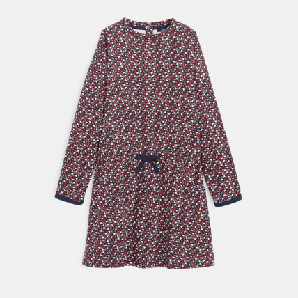 Avis Robe fluide imprimée bleue fille OKAIDI 1