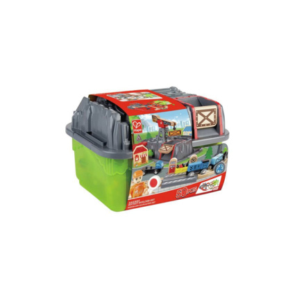 Avis Coffret de train 2 en 1 construis ta ville HAPE 1
