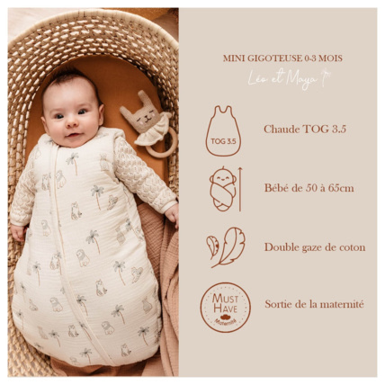Avis Mini gigoteuse Léo et Maya CANDIDE 3