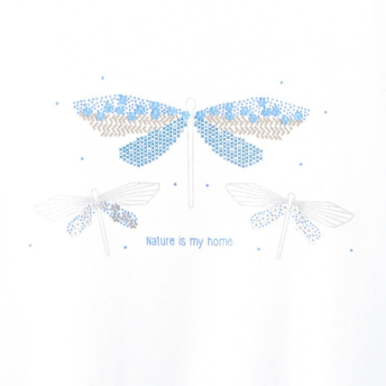 Avis T-shirt à sequins bleu fille OKAIDI 3
