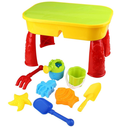 Avis Set de jeux de plage : Sandbox Sand Castle et Table Peradix 1