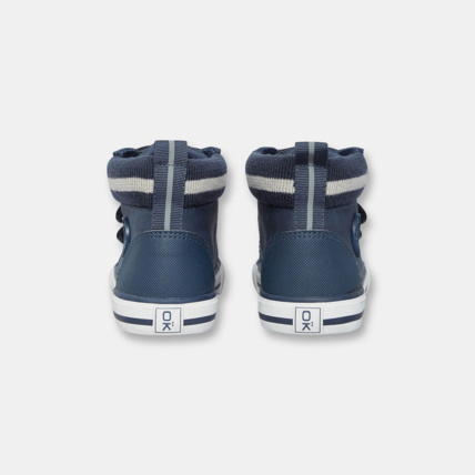 Avis Baskets montantes bleues garçon OKAIDI 4