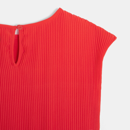 Avis Robe plissée rouge fille OKAIDI 4