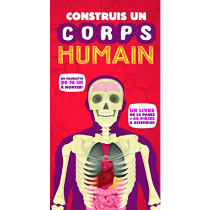 Avis Livre Construis Un Corps Humain GALLIMARD JEUNESSE 1