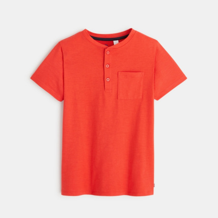Avis T-shirt tunisien uni rouge garçon OKAIDI 2