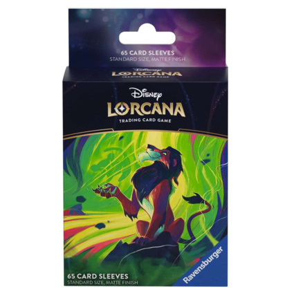 Avis Disney Lorcana S6 - Protège-cartes Scar - de 8 ans RAVENSBURGER 1