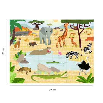 Avis Puzzle Les animaux de la savane - de 4 ans RAVENSBURGER 3