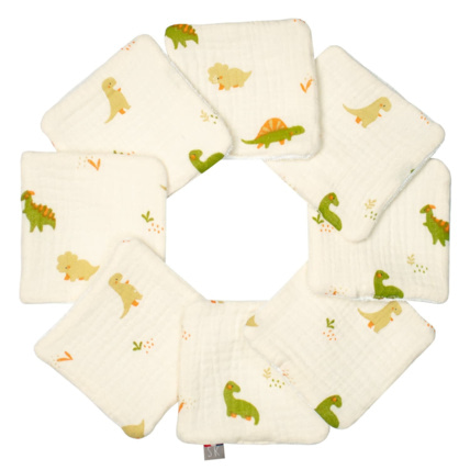 Avis Lingettes bébé lavables 8 pièces, Dino Sevira Kids 1