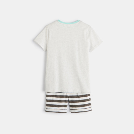 Avis Pyjama-short en jersey gris garçon OKAIDI 2
