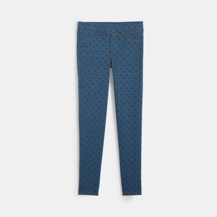 Avis Jegging imprimé bleu fille OKAIDI 1