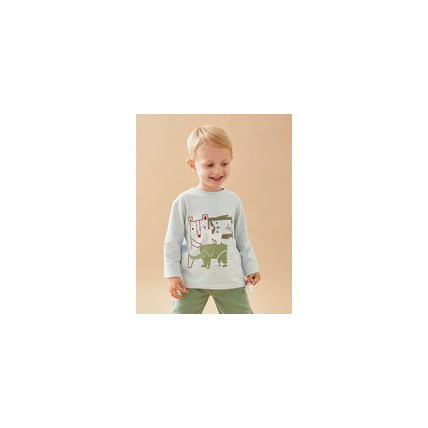 Avis T-shirt longues manches imprimé animalier NOUKIE'S 1