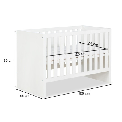 Avis Lit bébé évolutif avec barrière de sécurité AMELIA  Mon Mobilier Design 4