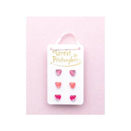 Avis Boucles d'oreilles holo heart studded - 3 paires GREAT PRETENDERS 1