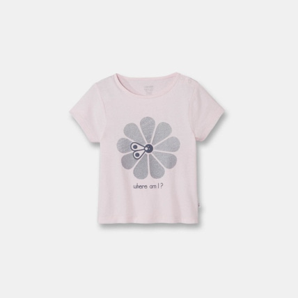 Avis T-shirt à motif message bébé fille OBAÏBI 1
