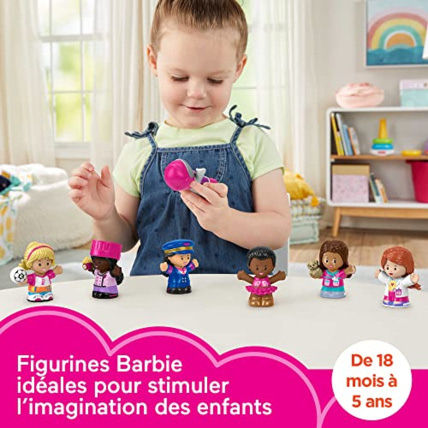 Avis Little People® - Barbie® Métiers - Assortiment figurines Fisher-Price 2