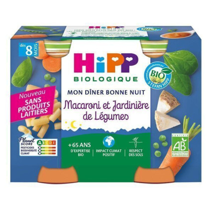 Avis Pots Macaroni et jardinière de légumes Bio HIPP 1