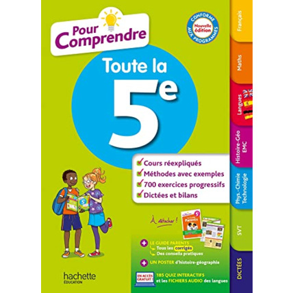 Avis Pour Comprendre Toutes Les Matières 5E Hachette Éducation 1