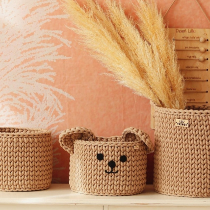 Avis Lot de 2 Paniers en Crochet Mon Lit Cabane 5