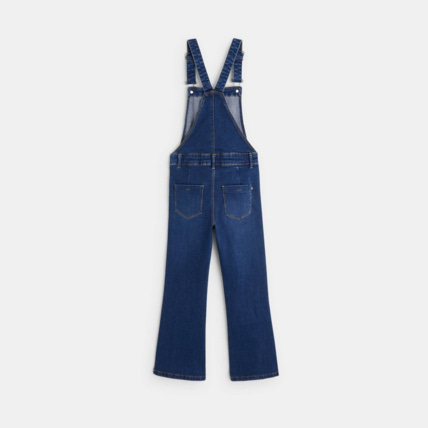 Avis Salopette en jean flare bleue fille OKAIDI 3