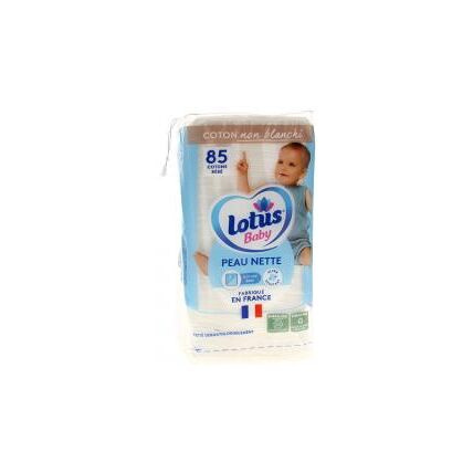 Avis Carrés coton Peau Nette LOTUS BABY 3