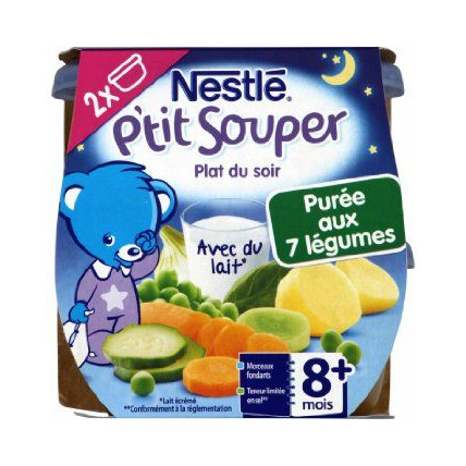 Avis P'tit Souper - Purée du soir aux 7 Légumes NESTLÉ 1