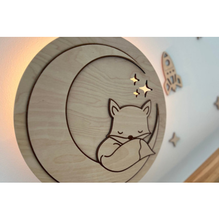 Avis Lampe Renard Moonlight Mon Lit Cabane 2