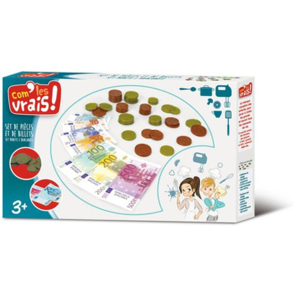 Avis Jeu d'imitation Set de pièces et billets COM' LES VRAIS 1