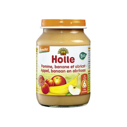 Avis Pomme et banane avec abricot Holle 1
