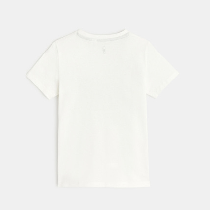 Avis T-shirt à message "Blue Life is alive" blanc garçon OKAIDI 4