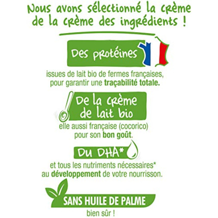 Avis Lait Infantile en poudre 2ème Âge Nouvelle Formule Good Goût 4