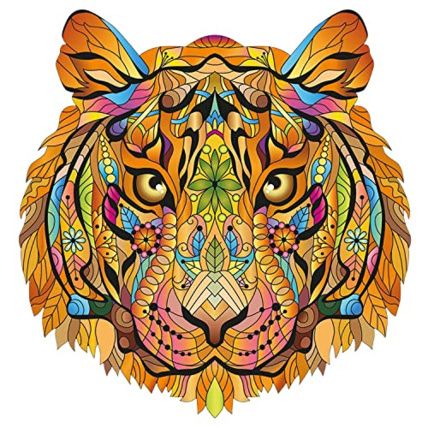 Avis Rainbow Wooden Puzzle TIGRE Eureka 2