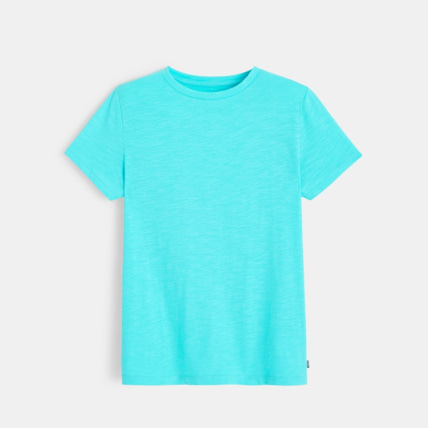 Avis T-shirt basique bleu garçon OKAIDI 1