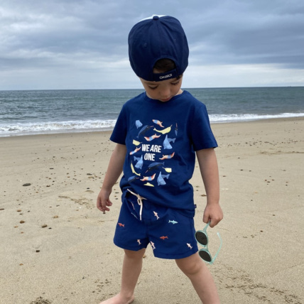 Avis T-shirt Surfrider "we are one" bleu garçon OKAIDI 6