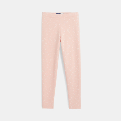 Avis Legging chaud imprimé étoiles rose fille OKAIDI 1