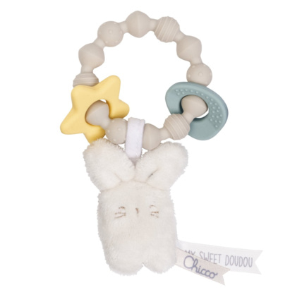 Avis Hochet Anneau Souple Lapin Chicco 1