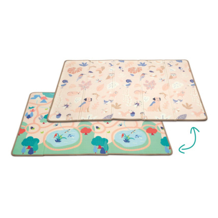 Avis Grand tapis d'éveil pliable et réversible LUDI 1