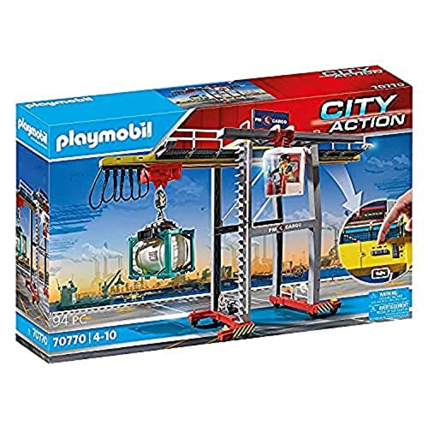 Avis Playmobil City Action - Portique de chargement pour conteneur PLAYMOBIL 1