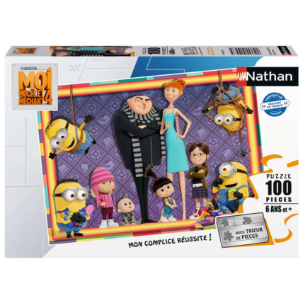 Avis Puzzle La famille de Moi, Moche, Méchant 4 - de 6 ans RAVENSBURGER 1