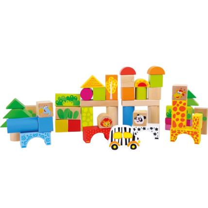 Avis Blocs de construction en bois Zoo SMALL FOOT 1