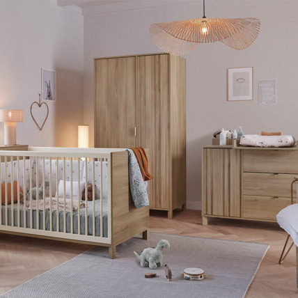 Avis Chambre Trio Calypso Lit bébé évolutif + Commode + Armoire GALIPETTE 1