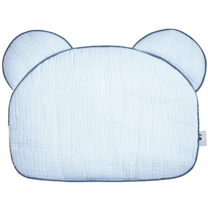 Avis Oreiller bébé plat ourson en gaze de coton, Jeanne Sevira Kids 3