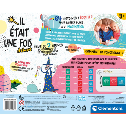 Avis Il était une fois - Mon conteur d'histoires + écouteurs Clementoni 3
