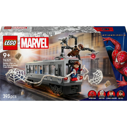 Avis La scène du train de Spider-Man et Docteur Octopus Marvel LEGO 1