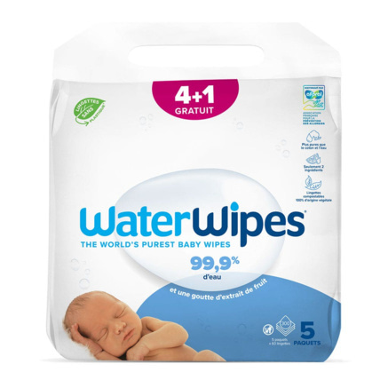 Avis Lingettes Bébé WATER WIPES 2